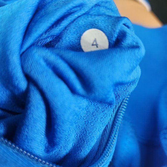 Lululemon Women's Daily Jacket Beaming Blue/Polar Cream - Size 4 - Picture 4 of 6